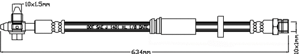 Brake Hose (JBH1144)