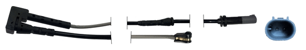 Warning Contact, brake pad wear (JCW326)