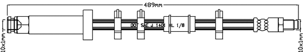 Brake Hose (JBH1013)