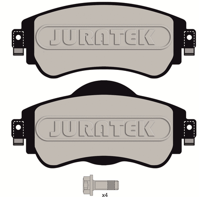 Brake Pad Set, disc brake (JCP8017)