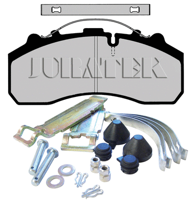 Brake Pad Set, disc brake (JCP988K1)