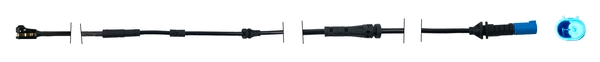 Warning Contact, brake pad wear (JCW343)