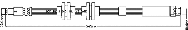 Brake Hose (JBH1090)