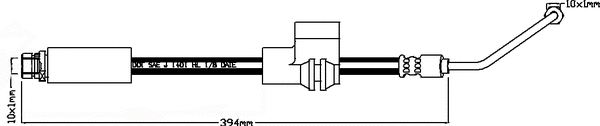 Brake Hose (JBH1142L)