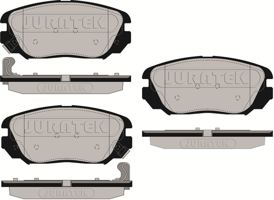 Brake Pad Set, disc brake (JCP054)
