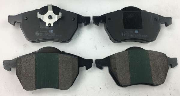 Brake Pad Set, disc brake (JCP1055)