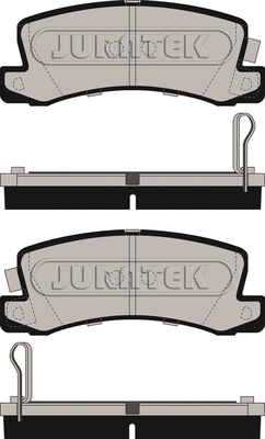 Brake Pad Set, disc brake (JCP478)