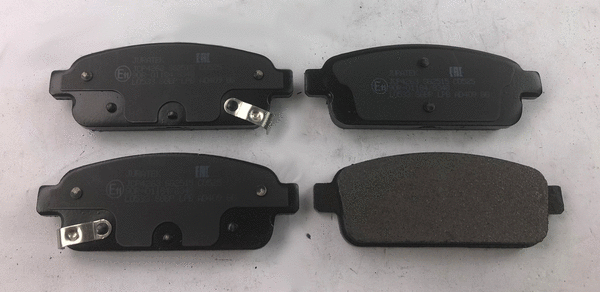 Brake Pad Set, disc brake (JCP4263)