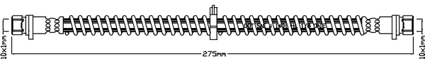 Brake Hose (JBH1084)