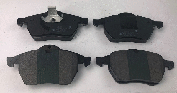 Brake Pad Set, disc brake (JCP1068)
