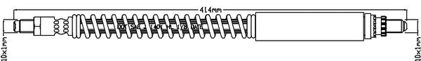 Brake Hose (JBH1415)