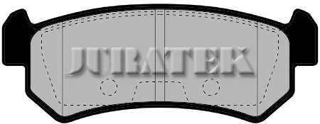 Brake Pad Set, disc brake (JCP1889)