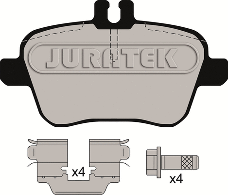 Brake Pad Set, disc brake (JCP8134)