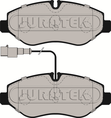 Brake Pad Set, disc brake (JCP019)
