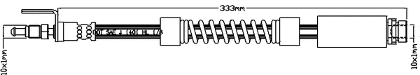 Brake Hose (JBH1113)