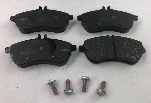Brake Pad Set, disc brake (JCP1978)