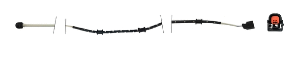Warning Contact, brake pad wear (JCW314)