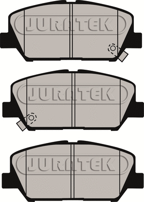 Brake Pad Set, disc brake (JCP8081)