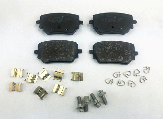 Brake Pad Set, disc brake (JCP8592)