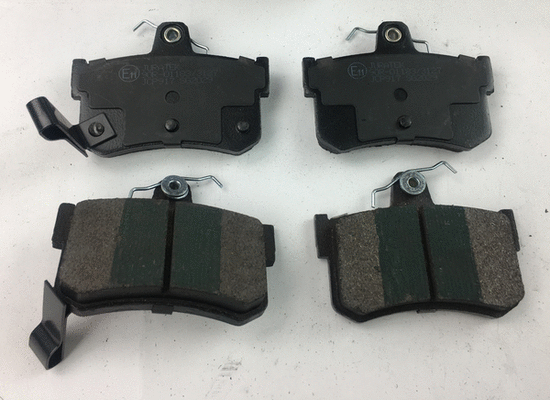Brake Pad Set, disc brake (JCP917)