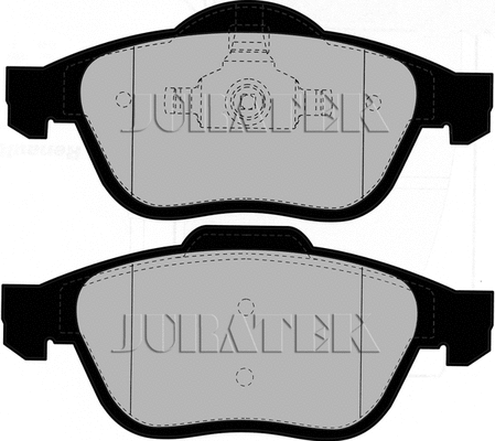 Brake Pad Set, disc brake (JCP1441)