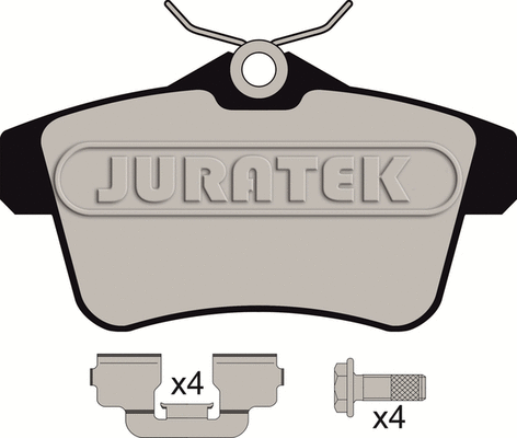 Brake Pad Set, disc brake (JCP8018)