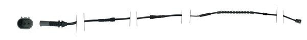 Warning Contact, brake pad wear (JCW305)