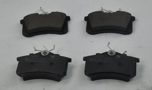 Brake Pad Set, disc brake (JCP541)