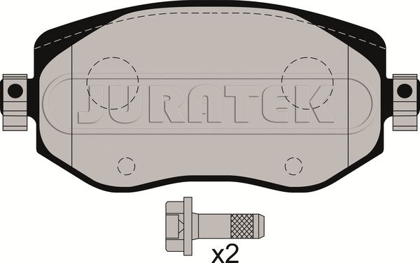Brake Pad Set, disc brake (JCP8215)