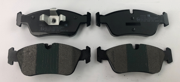 Brake Pad Set, disc brake (JCP1751)