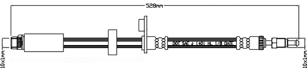 Brake Hose (JBH1172)