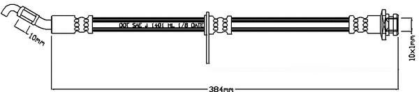 Brake Hose (JBH1213)