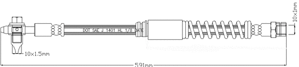 Brake Hose (JBH1152)