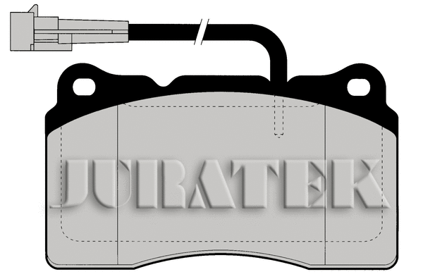 Brake Pad Set, disc brake (JCP1663)