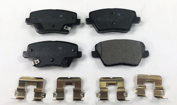 Brake Pad Set, disc brake (JCP8271)