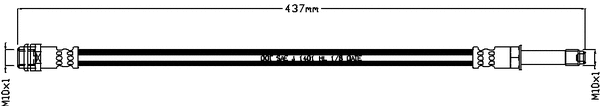 Brake Hose (JBH1171)