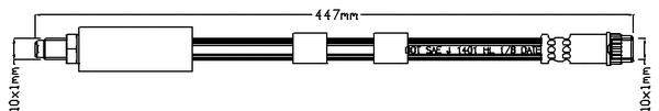 Brake Hose (JBH1001)