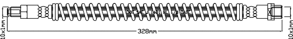 Brake Hose (JBH1221)