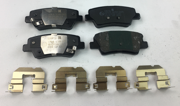 Brake Pad Set, disc brake (JCP8195)