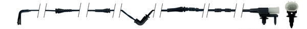 Warning Contact, brake pad wear (JCW345)