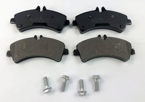 Brake Pad Set, disc brake (JCP124)