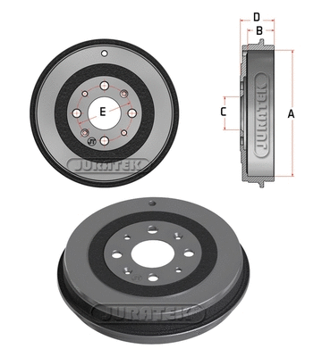 Brake Drum (JDR027)