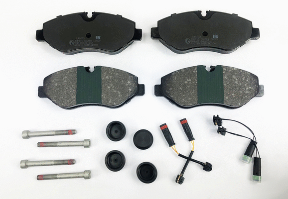 Brake Pad Set, disc brake (JCP115)