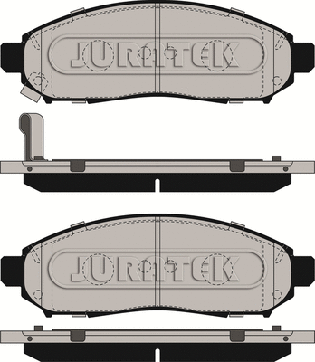 Brake Pad Set, disc brake (JCP235)