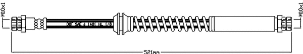 Brake Hose (JBH1133)
