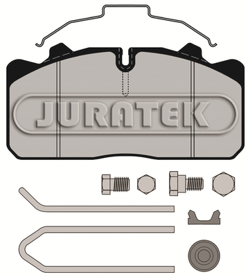 Brake Pad Set, disc brake (JCP1279K1)