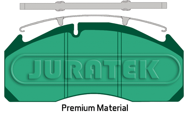 Brake Pad Set, disc brake (JCP2388)