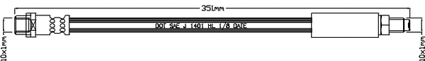 Brake Hose (JBH1154)