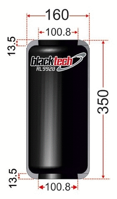 Bellow, air suspension (RL9920)