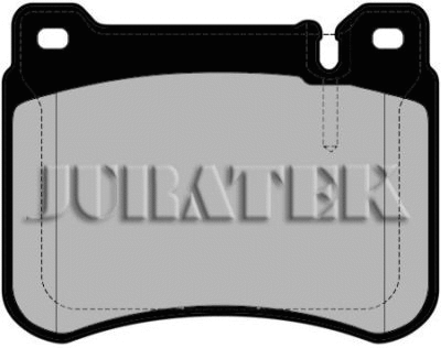 Brake Pad Set, disc brake (JCP1907)